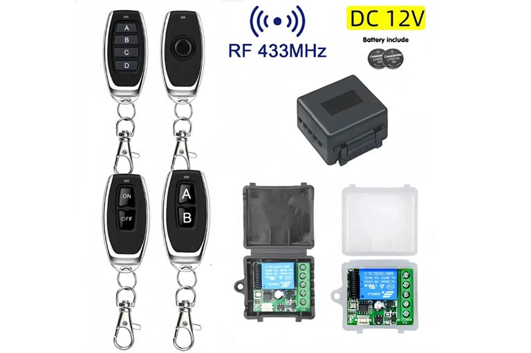 Bežični daljinski upravljač RF 433MHz DC 12V 10A