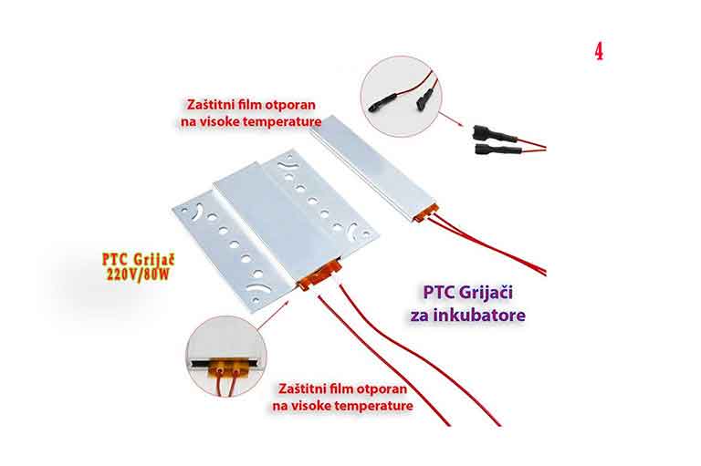 PTC grijač - model 1