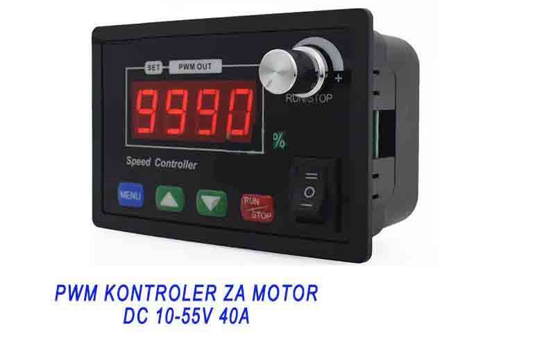PWM regulator brzine DC motora