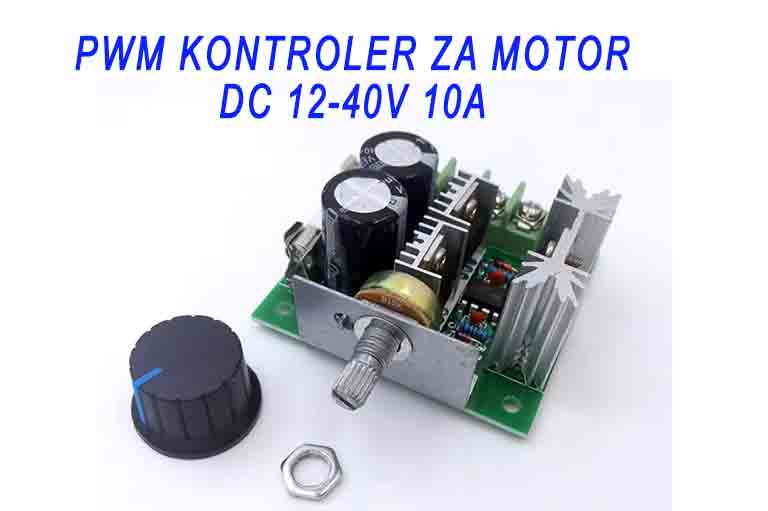 PWM regulator brzine DC motora