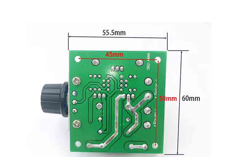 PWM regulator brzine DC motora