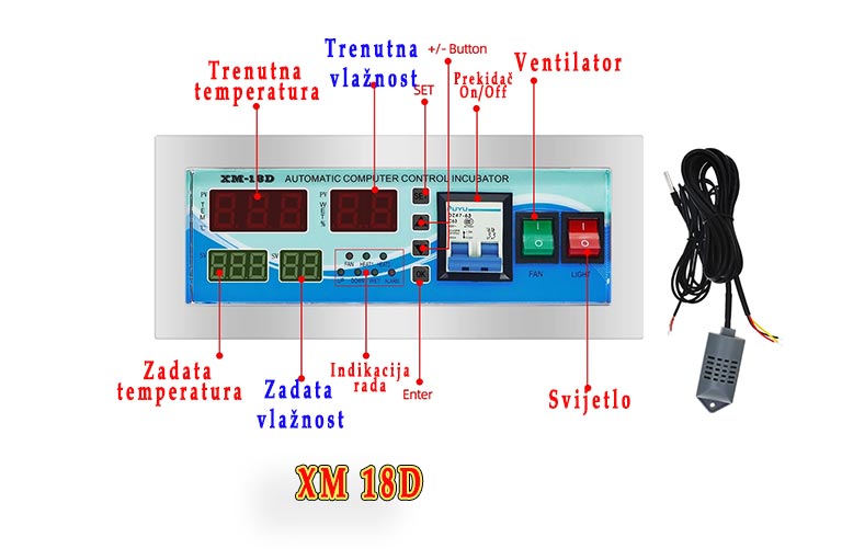Odličan termoregulator XM-18D