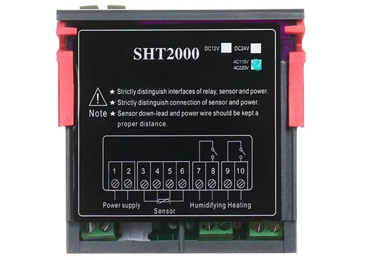 Termostat + Higrostat SHT-2000